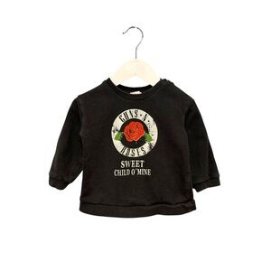 ⭐️ 5/$30 H&M Kids Guns N Roses Sweater size 12 Months